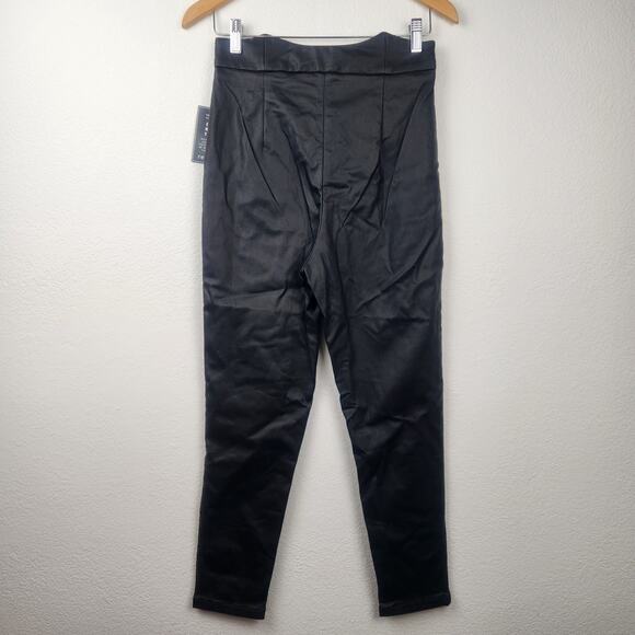 Retrofete Tally Pant in Black Faux Leather Size Medium NWT - Picture 5 of 11
